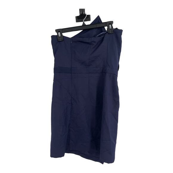 Lulu's Dress A-list babe strapless body-con minidress blue Medium M - Picture 4 of 5